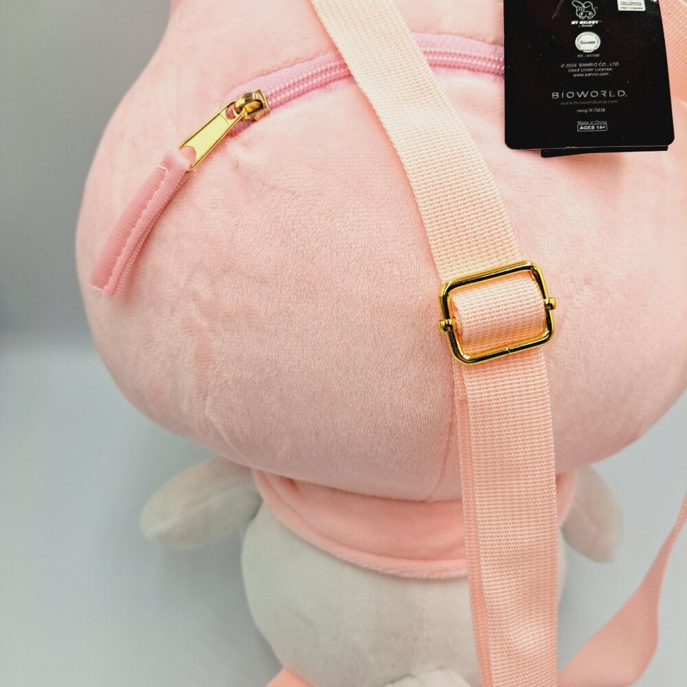Sanrio Hello Kitty and Friends My Melody Plush Cosplay Backpack - Picture 8 of 10